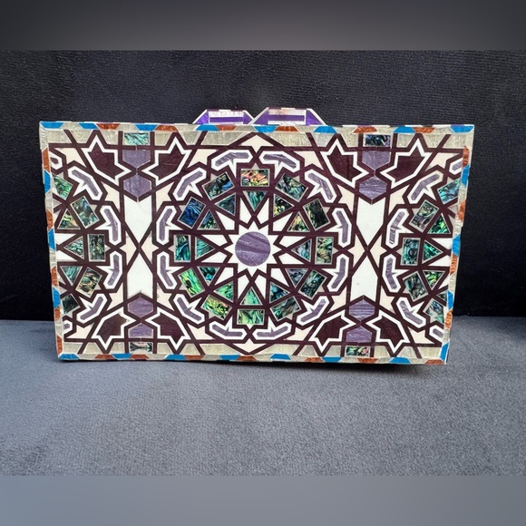Handbags - Amazing hand made Egyptian mother of pearls women bag vey very unique and classy